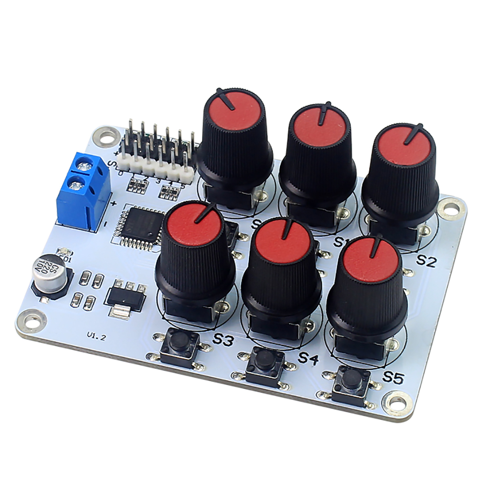 2. 6 channel knob servo controller — 6 Channel Servo Tester v1.0 ...